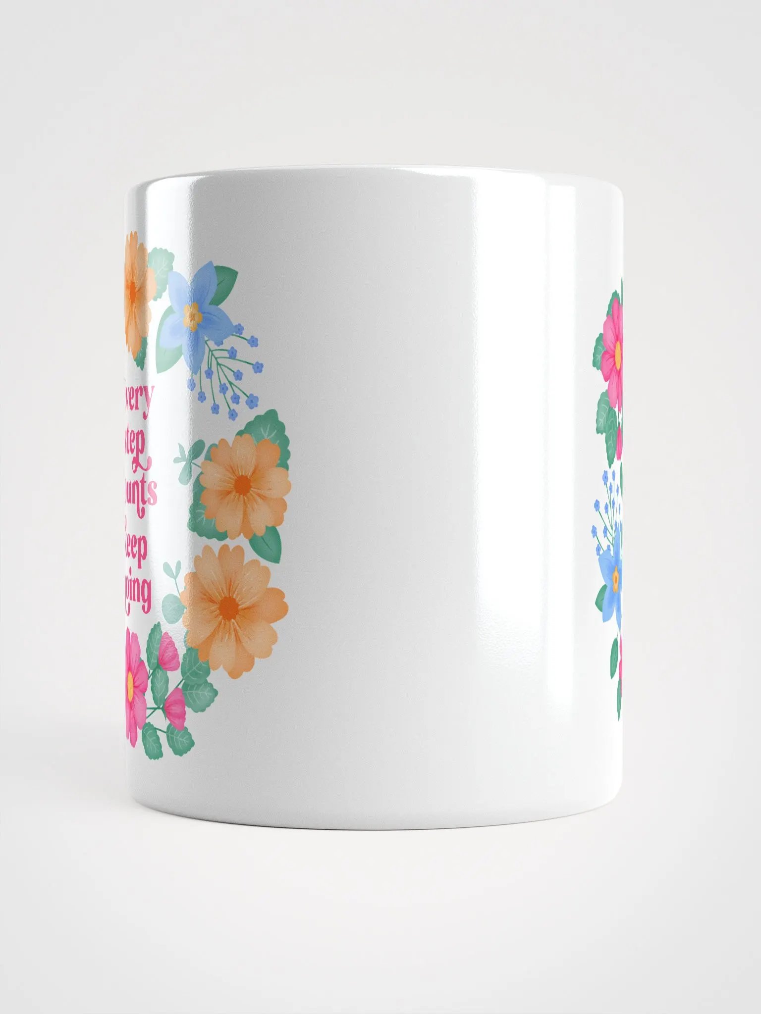 Every step counts keep going - Motivational Mug product image (5)