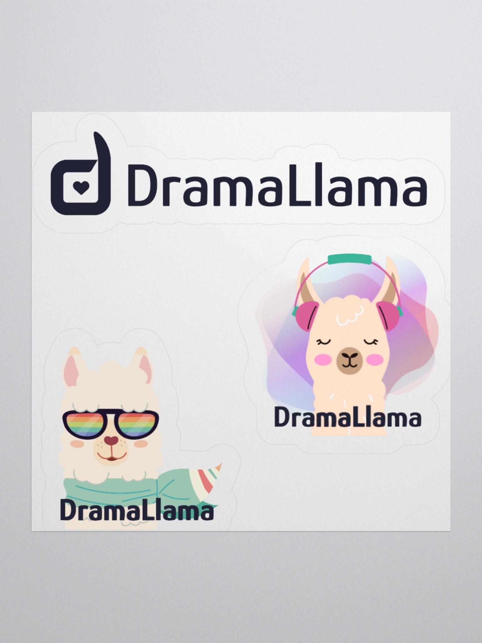 DramaLlama Sticker Set product image (1)