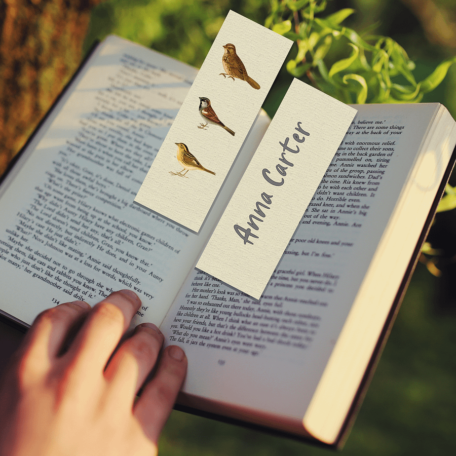 Sparrow Bookmark product image (8)