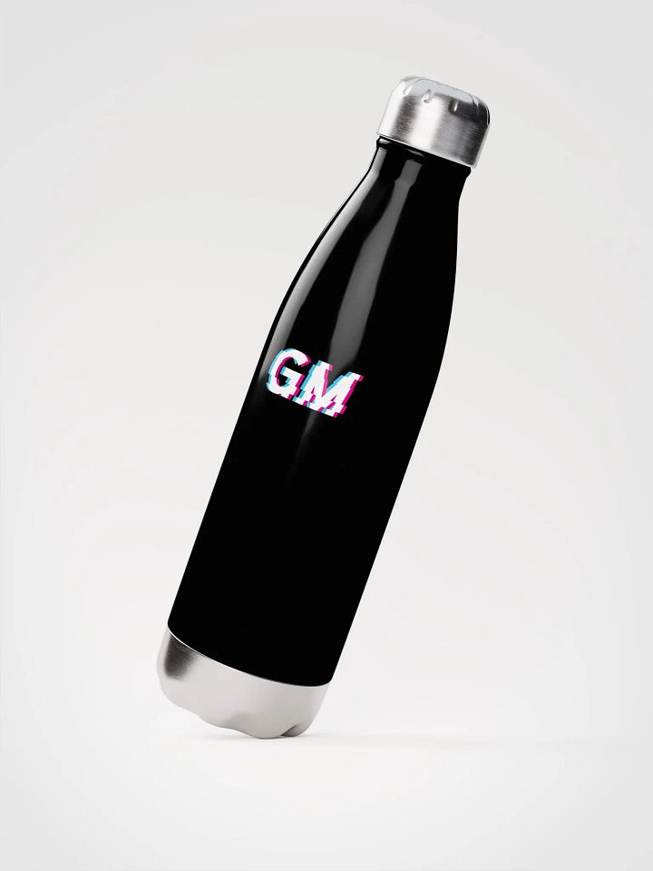 GM Black Stainless Steel Water Bottle product image (2)