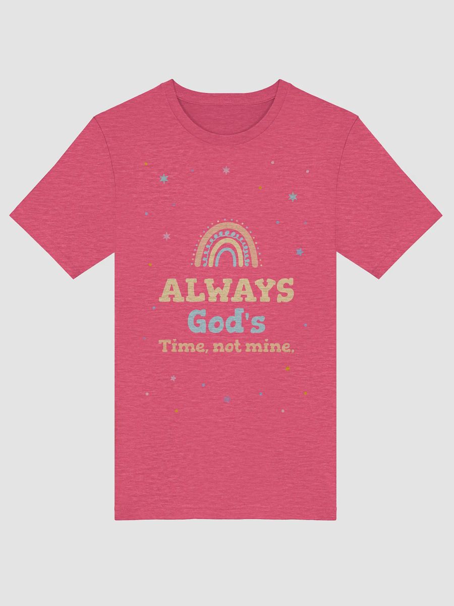 God's Timing Rainbow T-Shirt product image (7)
