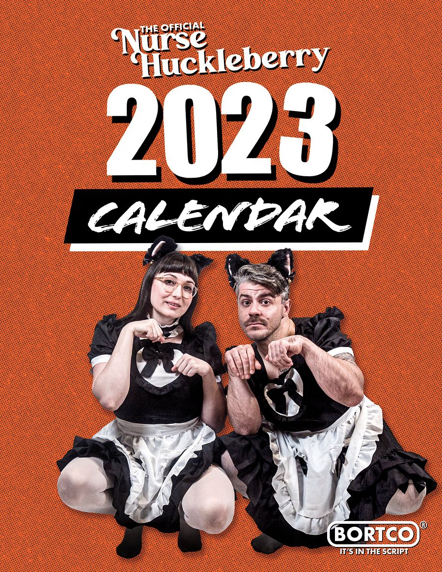 2023 Nurse Huckleberry Official Calendar product image (1)