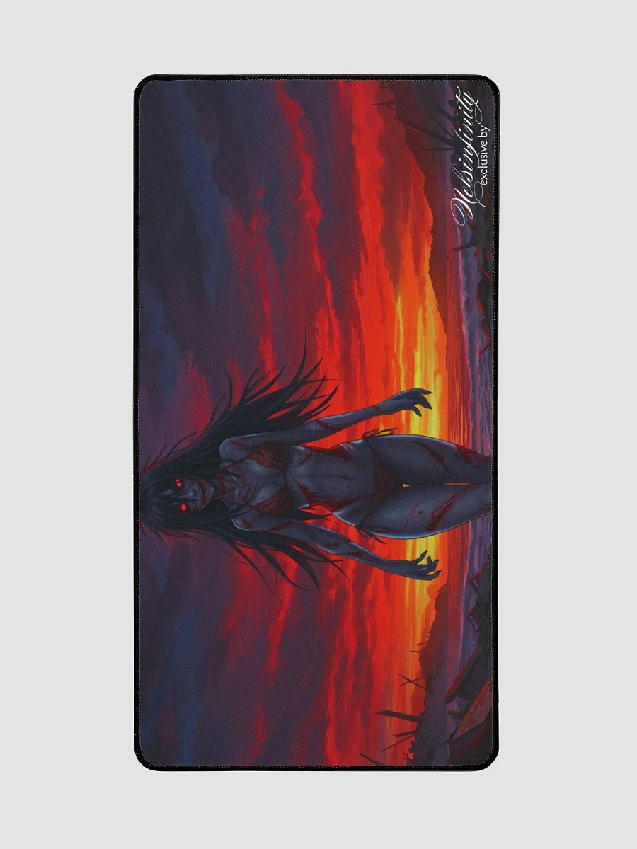 V7 Zombie Anime Beach Babe Desk Mat product image (2)