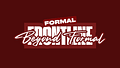 Beyond Formal
