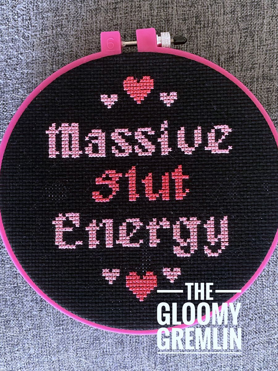 Massive Slut Energy - Cross Stitch Pattern product image (2)