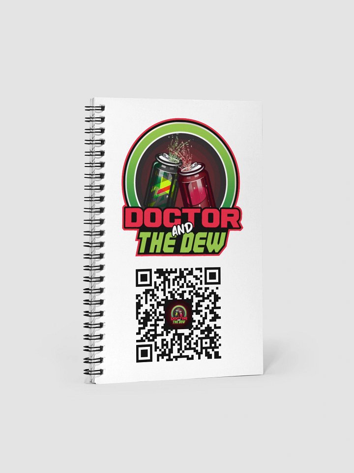 📝 Doctor and The Dew – Official Spiral Notebook 📝 product image (1)