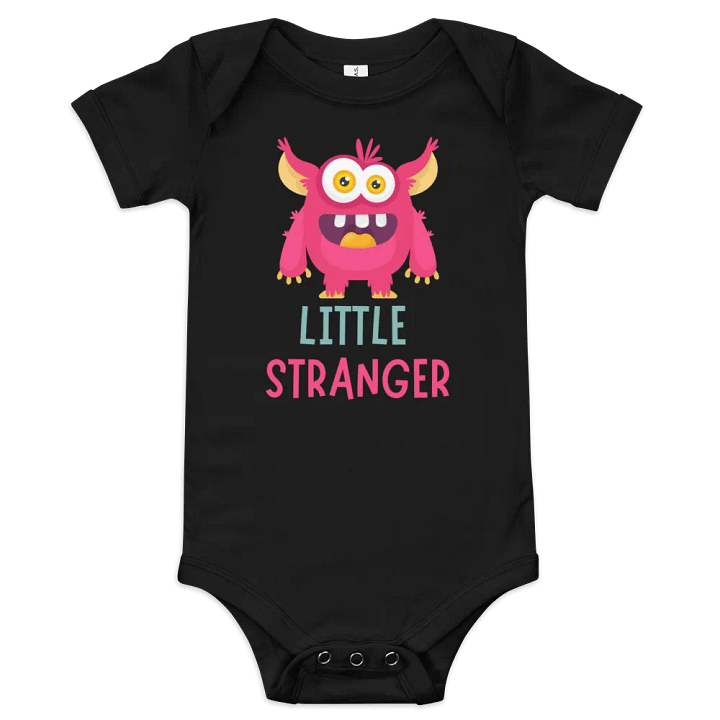 Little Stranger Baby Bodysuit Pink product image (2)