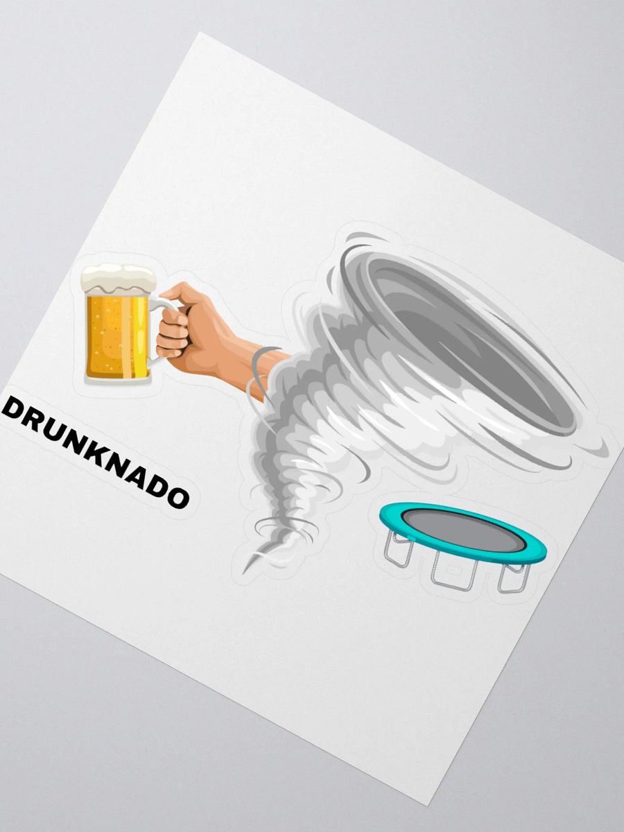 Drunk Tornado Sticker product image (2)