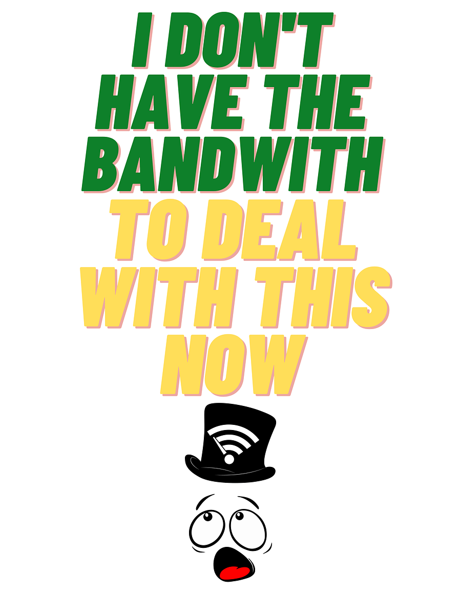 I Don't Have The Bandwith [Stickers] product image (6)
