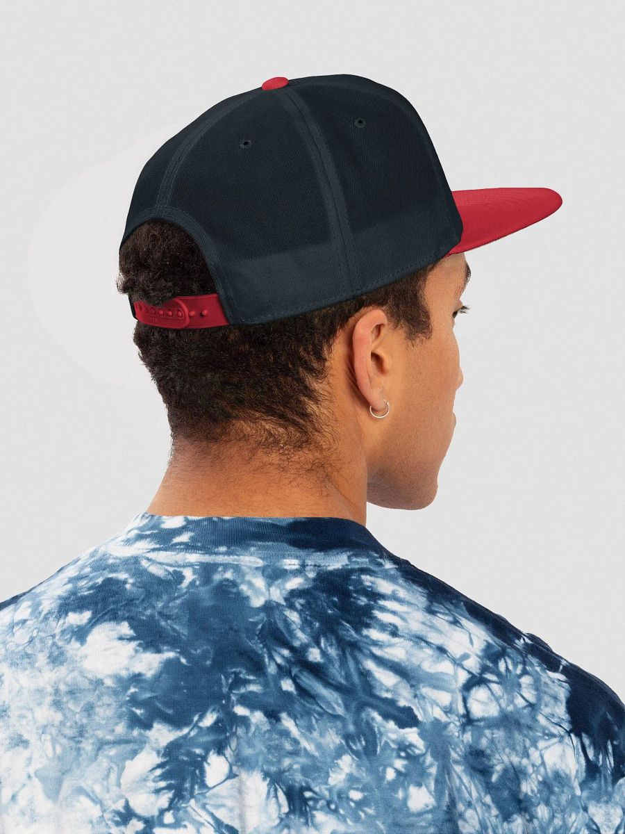 Limited EDITION FLAT BRIM RED FAM3 LOGO HAT Embroidery product image (8)