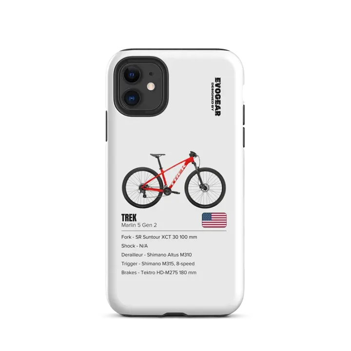 White Trek Marlin 5 Gen 2 iPhone Case product image (2)