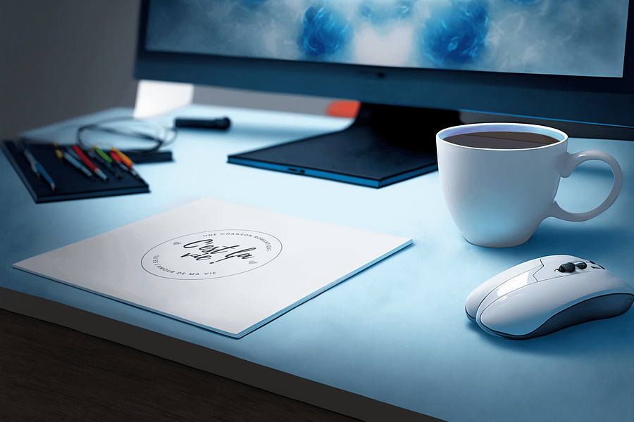 C'est la vie Mouse Pad product image (4)