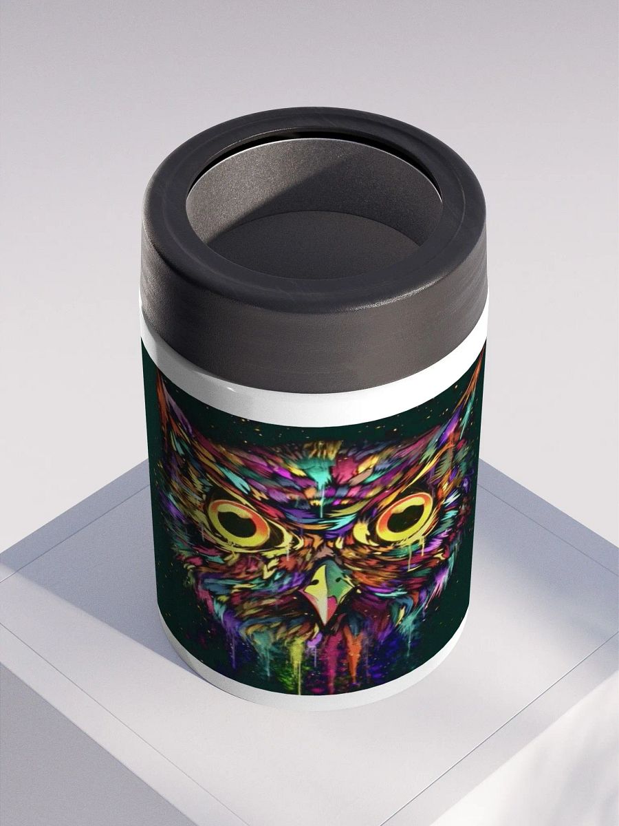 Drippy Owl Stainless Steel Koozie product image (4)