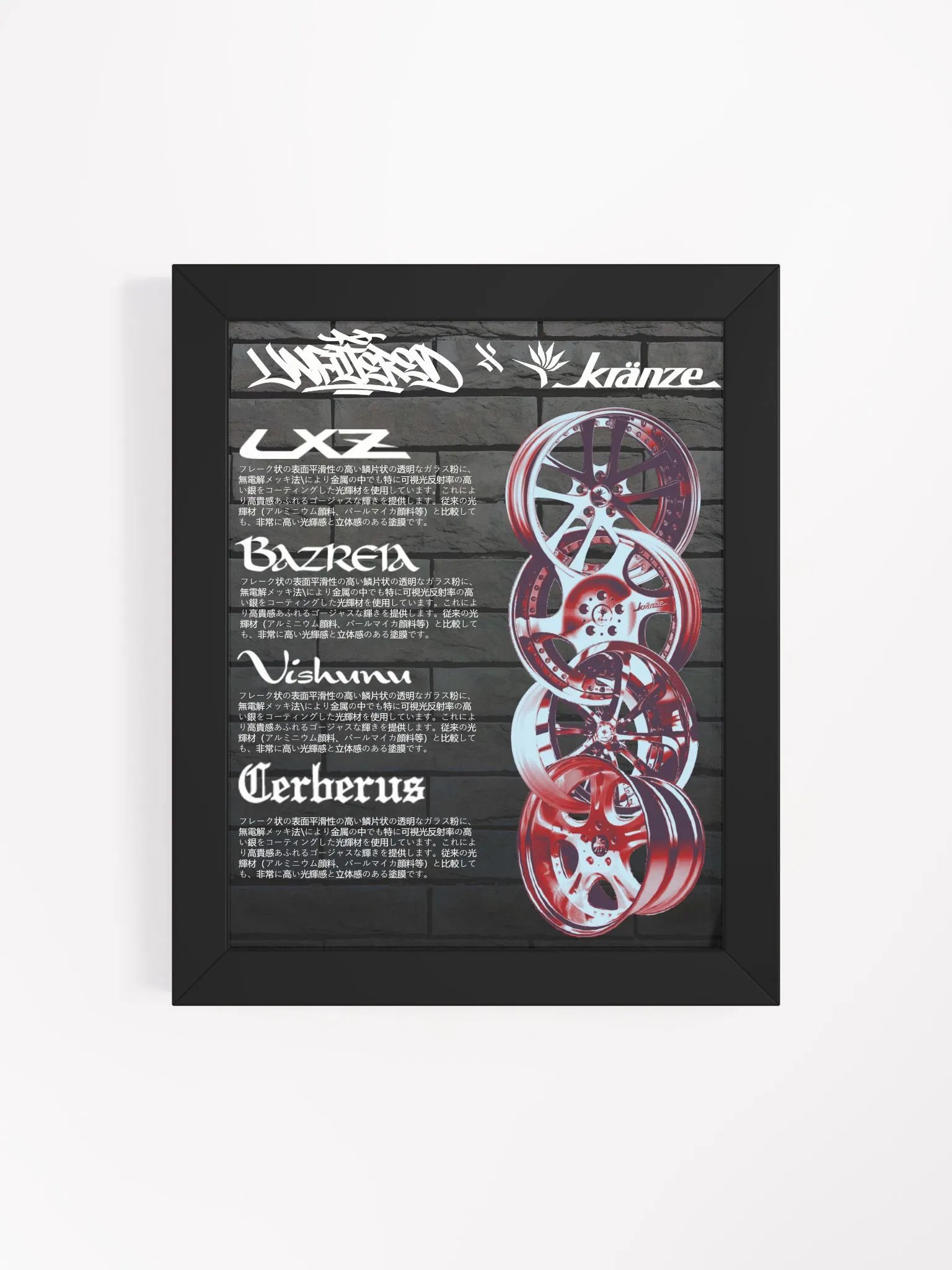 Unfiltered x Kränze Poster product image (4)