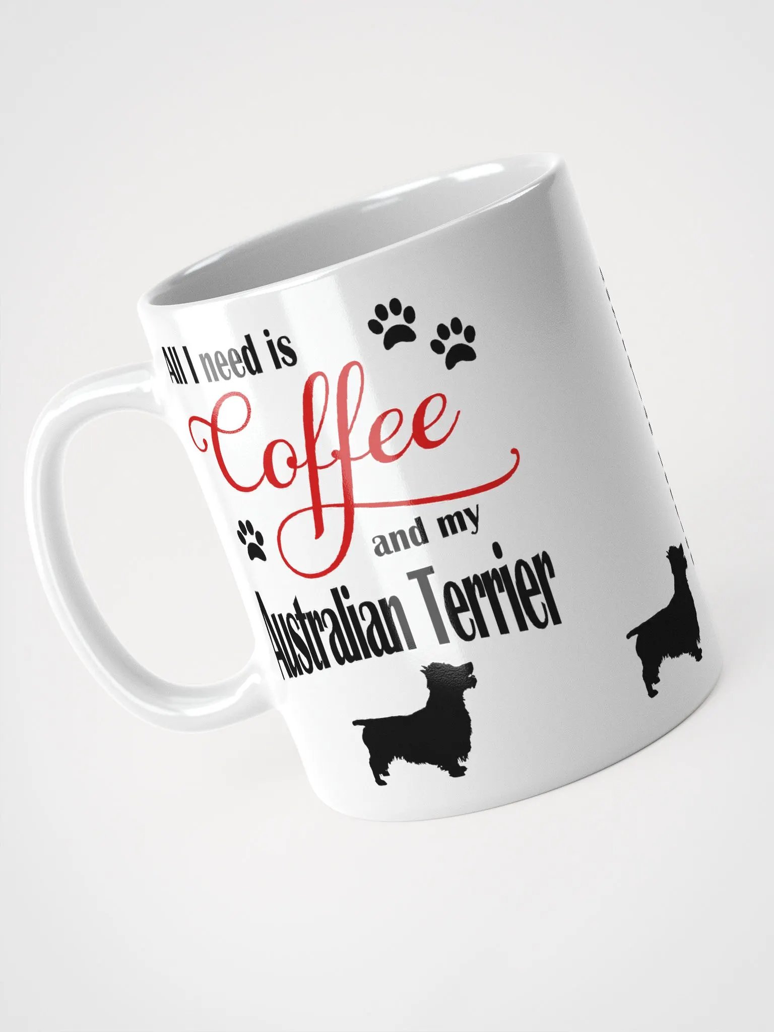 Coffee and my Australian Terrier Mug product image (3)
