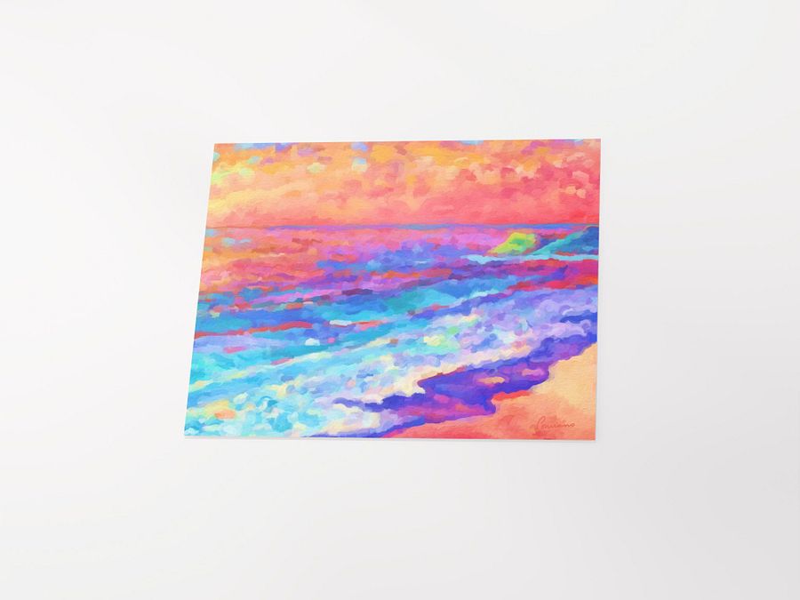 Sunset in Red Poster product image (4)