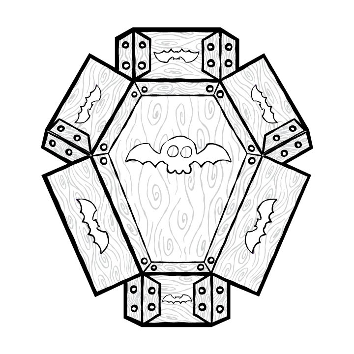 Halloween Coffin Diorama product image (2)