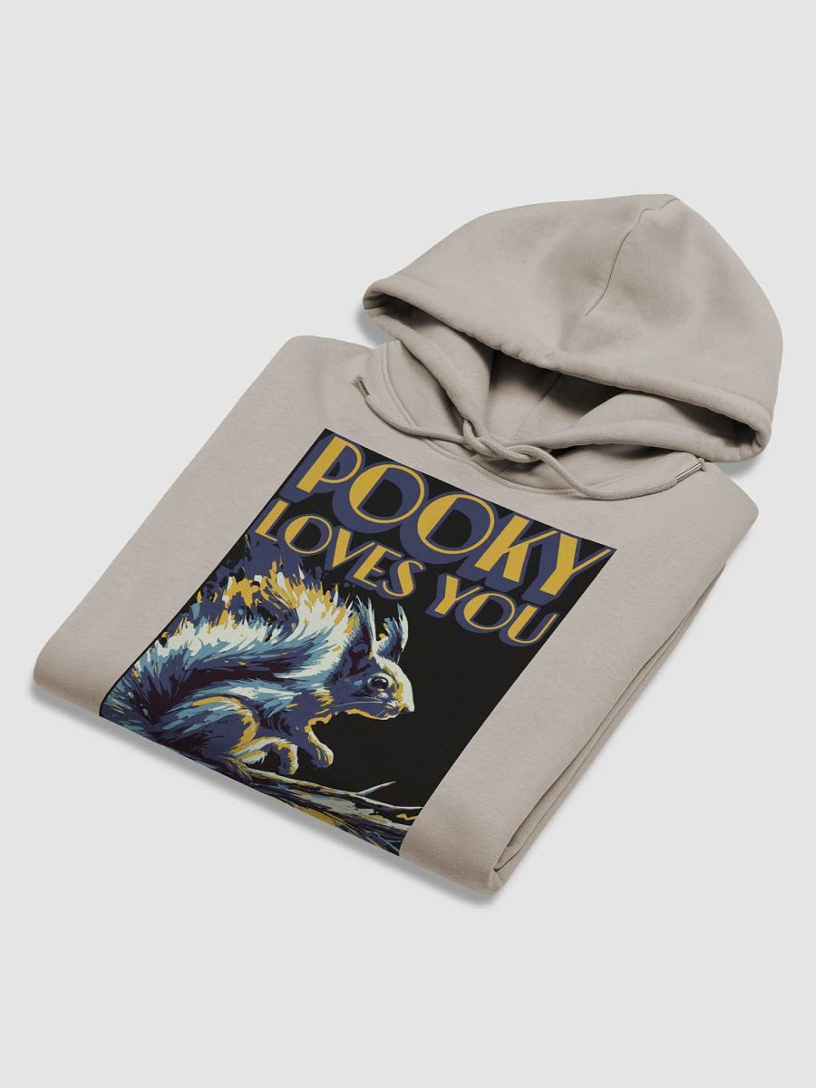 Pooky's Stylized Squirrel Eco Hoodie product image (6)