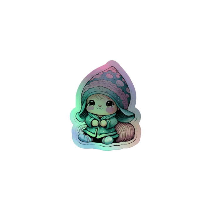 Whimsical Fairy Hood Sticker Sheet product image (1)
