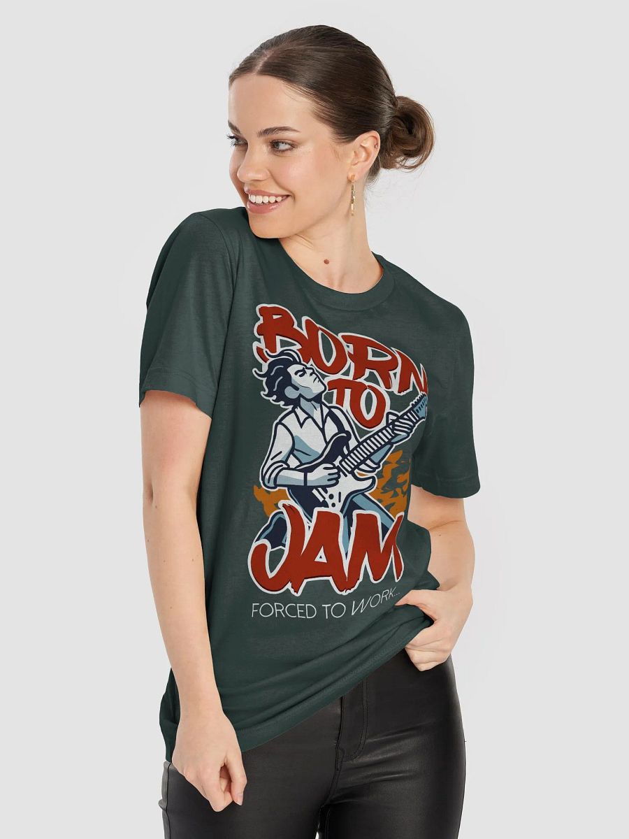 Born to Jam, Forced to Work T-Shirt – Perfect for Musicians Stuck in 9-to-5 product image (54)