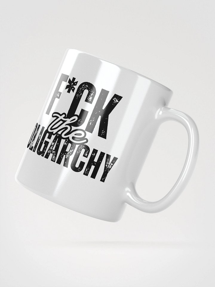 F*ck the Oligarchy: White Glossy Mug product image (4)