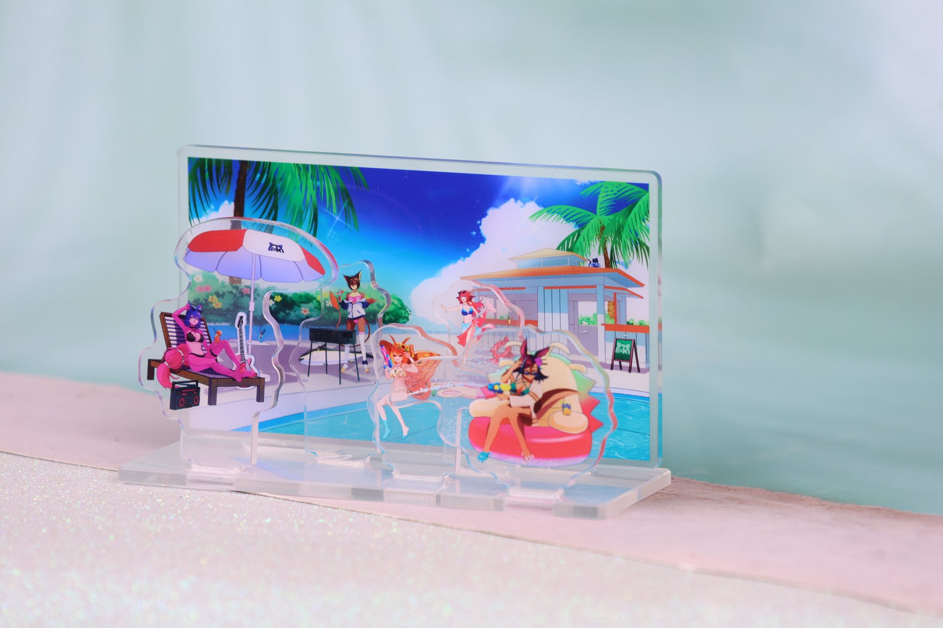 Moxie's Summer Fest Swimwear 2025 Standee product image (6)