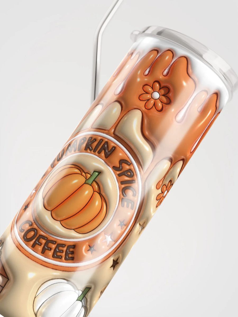 Pumpkin Spice Stainless Steel Tumbler product image (5)