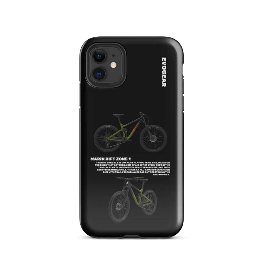 Black Marin Rift Zone 1 iPhone Case product image (2)