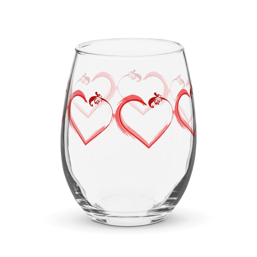 All Hearts Wine Glass product image (3)