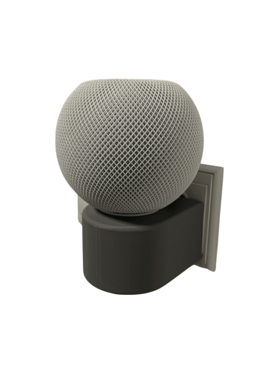 HomePod mini Wandhalter Steckdose 3D Druck product image (2)