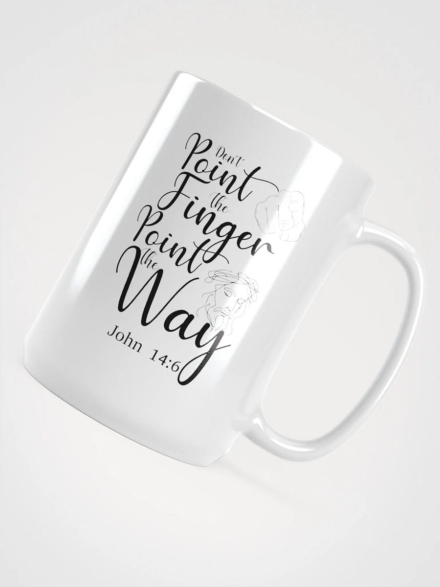 Lead the Way" Black Text Mug - Daily Inspiration Ceramic product image (4)