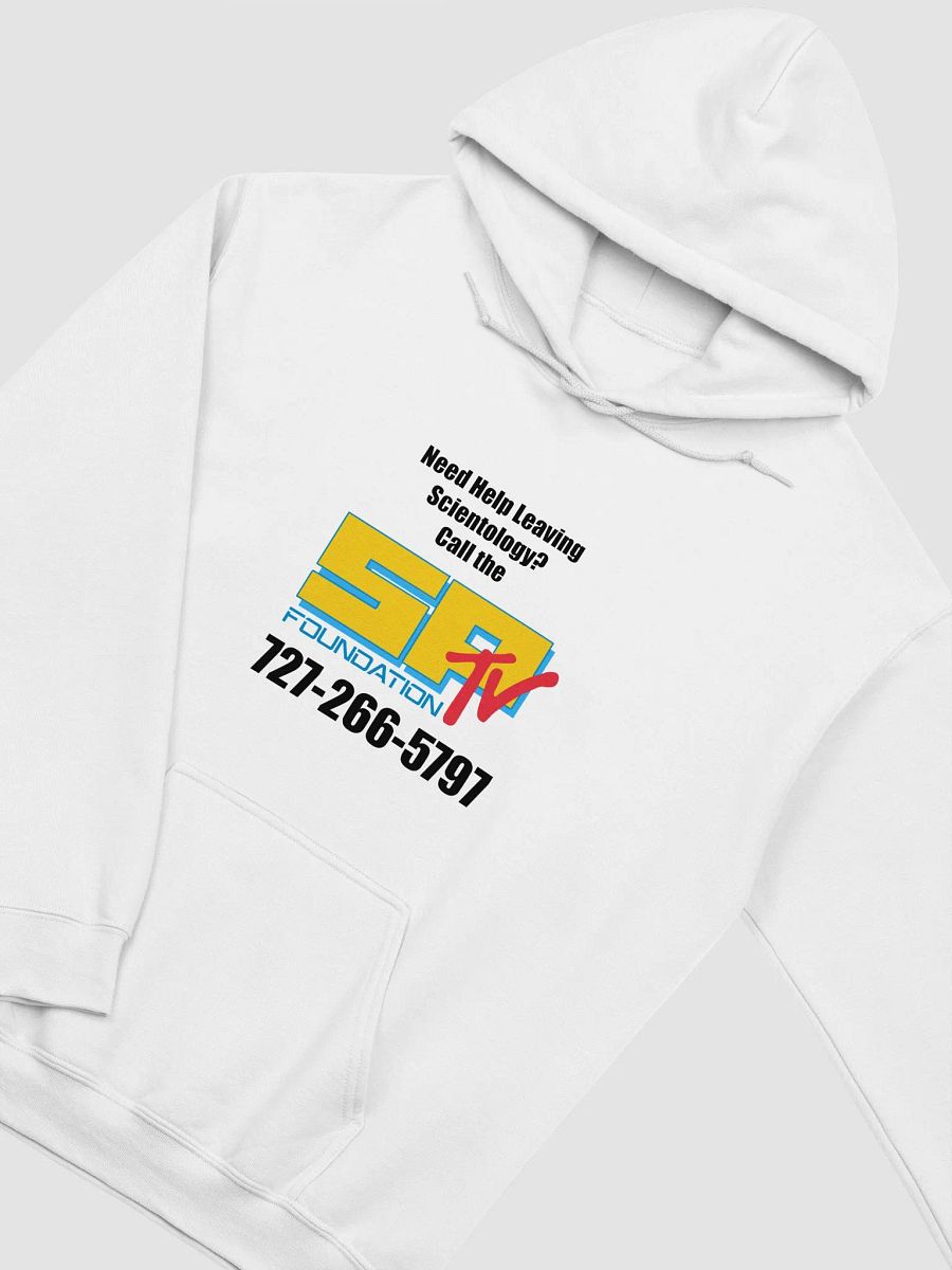 SPTV Foundation Classic Hoodie in White product image (2)