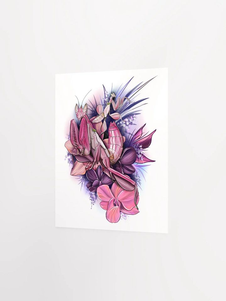 Hymenopus coronatus Poster product image (6)
