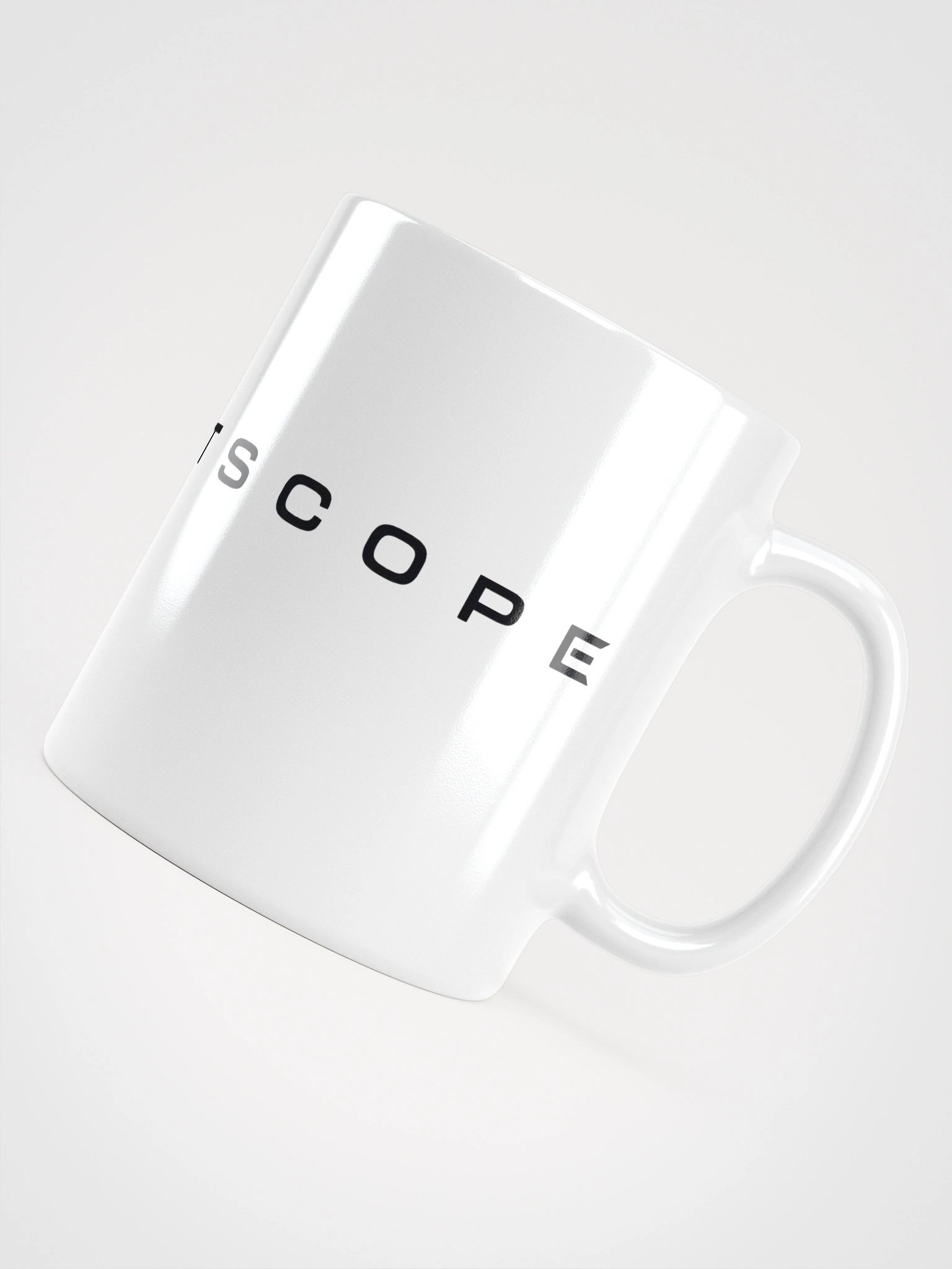 Knightscope Emblem White Glossy Mug product image (13)