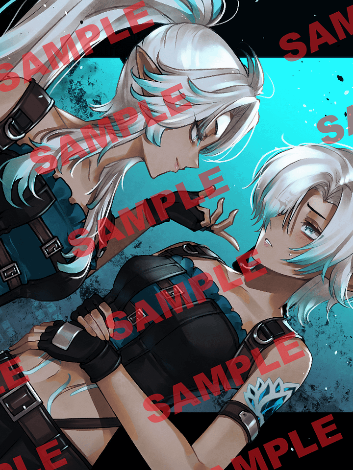 [Digital Wallpaper] 2560x1440 QHD — Whispers Between Reflections product image (1)