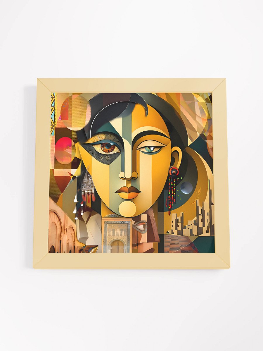 Artworks digital Nfts Cubism style, achievement & presentation by SimouArt 2025 N°=6 product image (4)