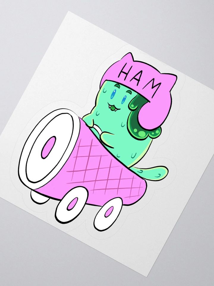 SlimeyJade - Ham Car [sticker] product image (2)