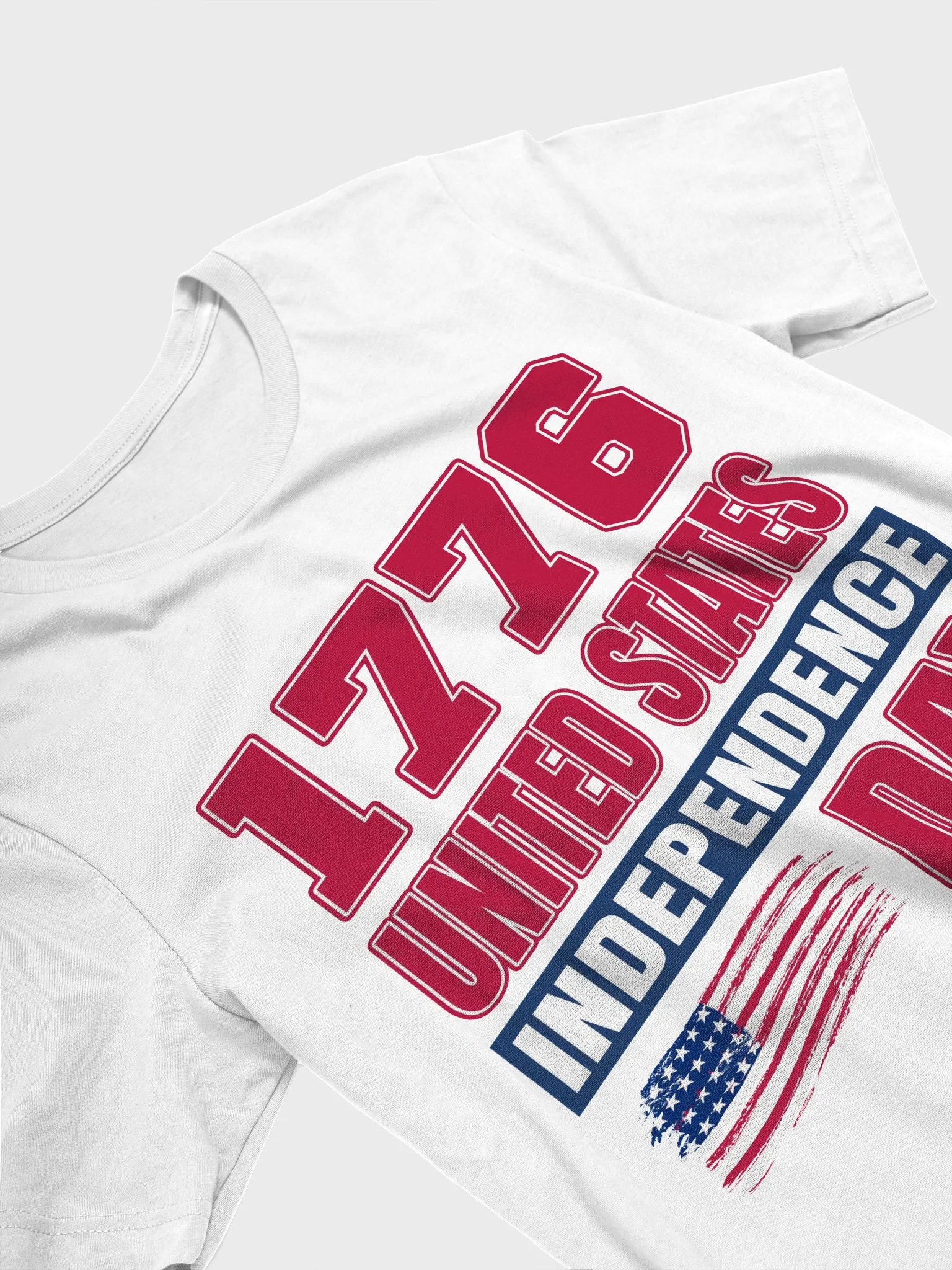 1776 Patriotic 4th of July Vintage USA Flag Independence T-shirtt product image (2)