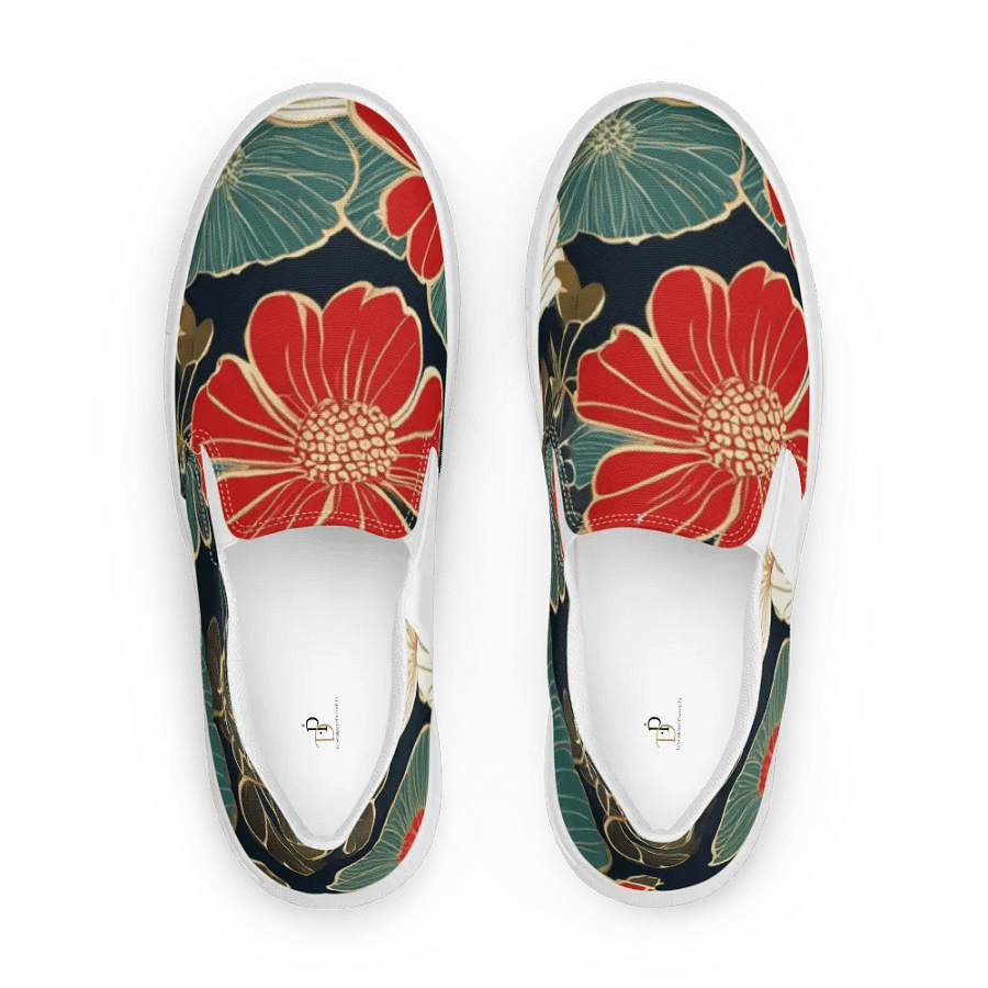 Floral Bliss Slip-On Canvas Shoes product image (1)