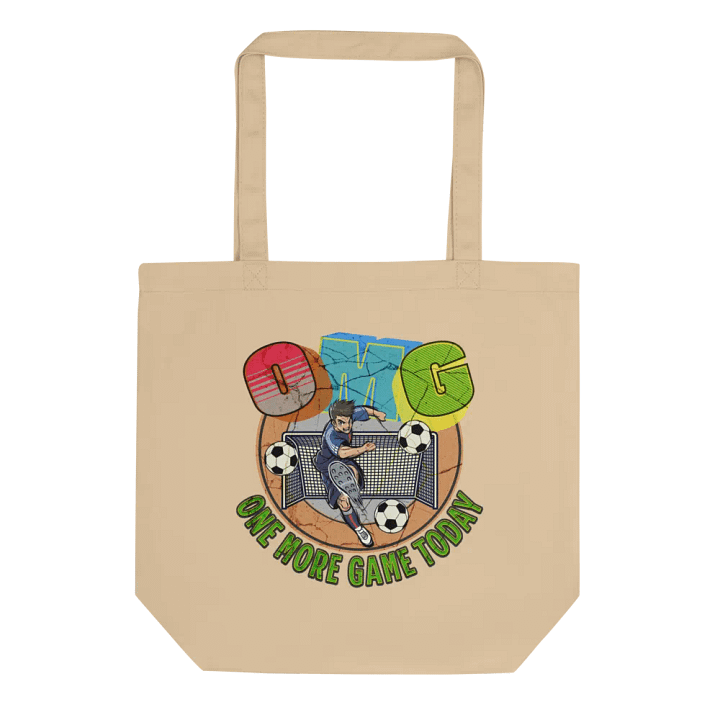 OMG One More Game Today Soccer Madness Tote Bag product image (1)