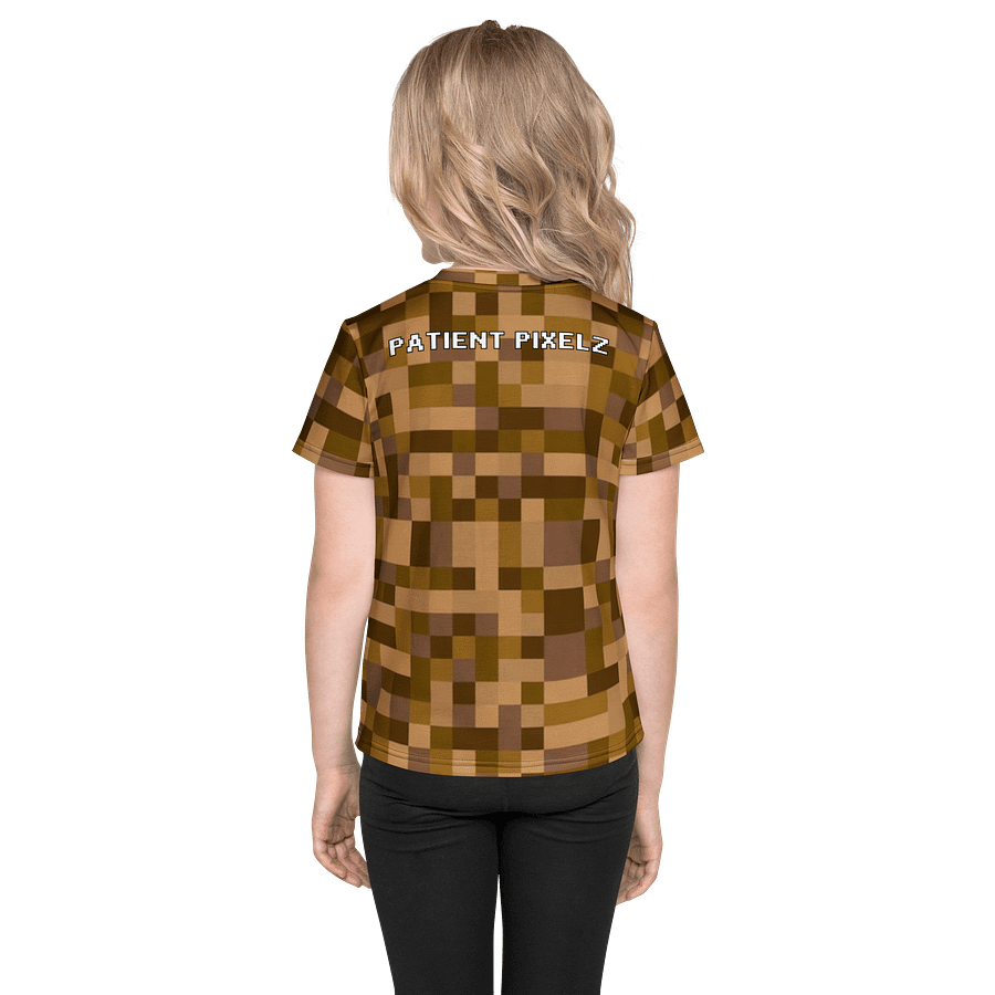 Patient PixelZ Kids T-Shirt (Pixel Brown) product image (2)