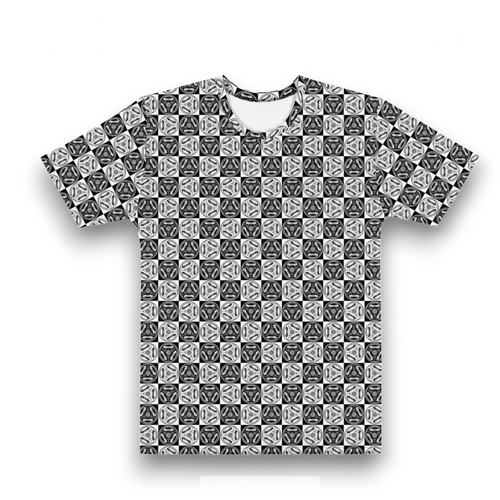 Checked Out Carballer All Over - Ultimate T-Shirt | #MadeByMELO product image (2)