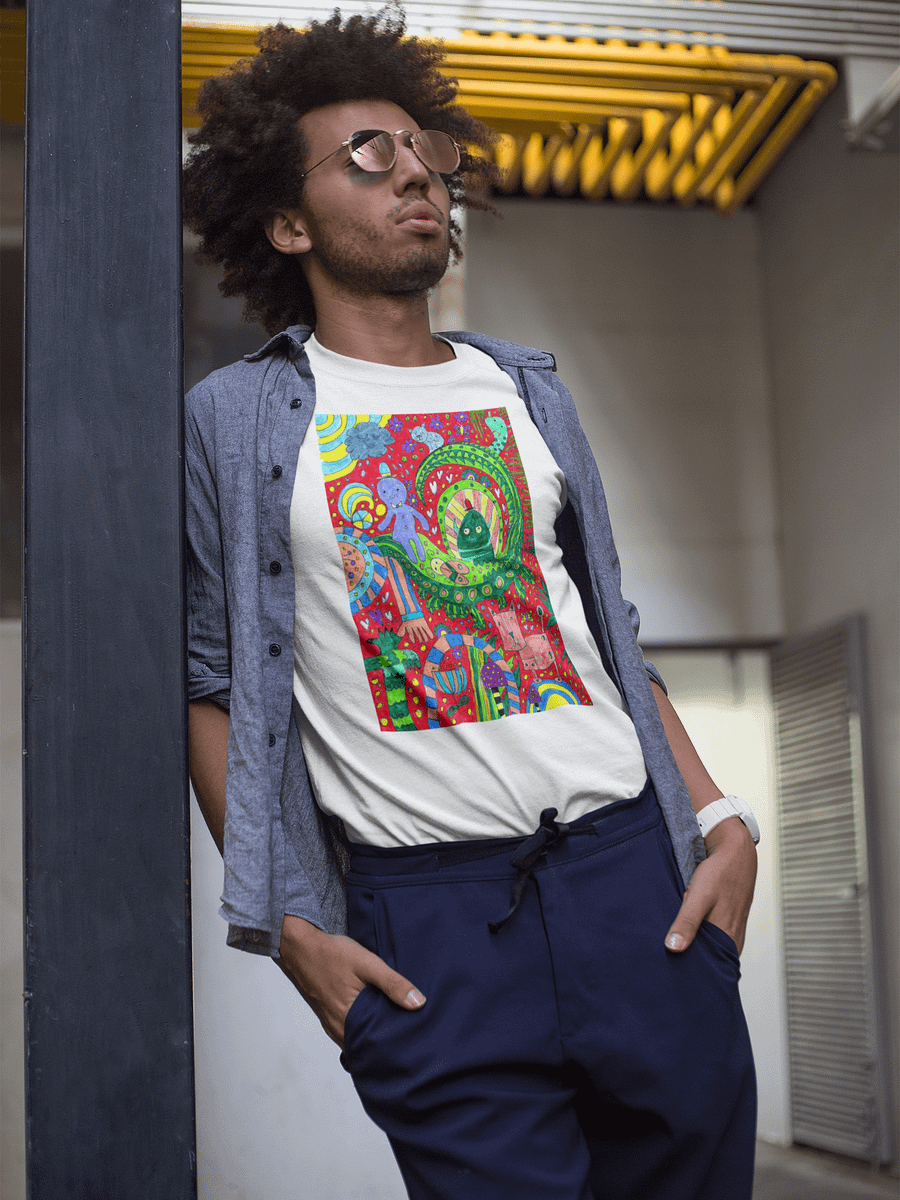Abstract Doodles Imagination Tee product image (5)