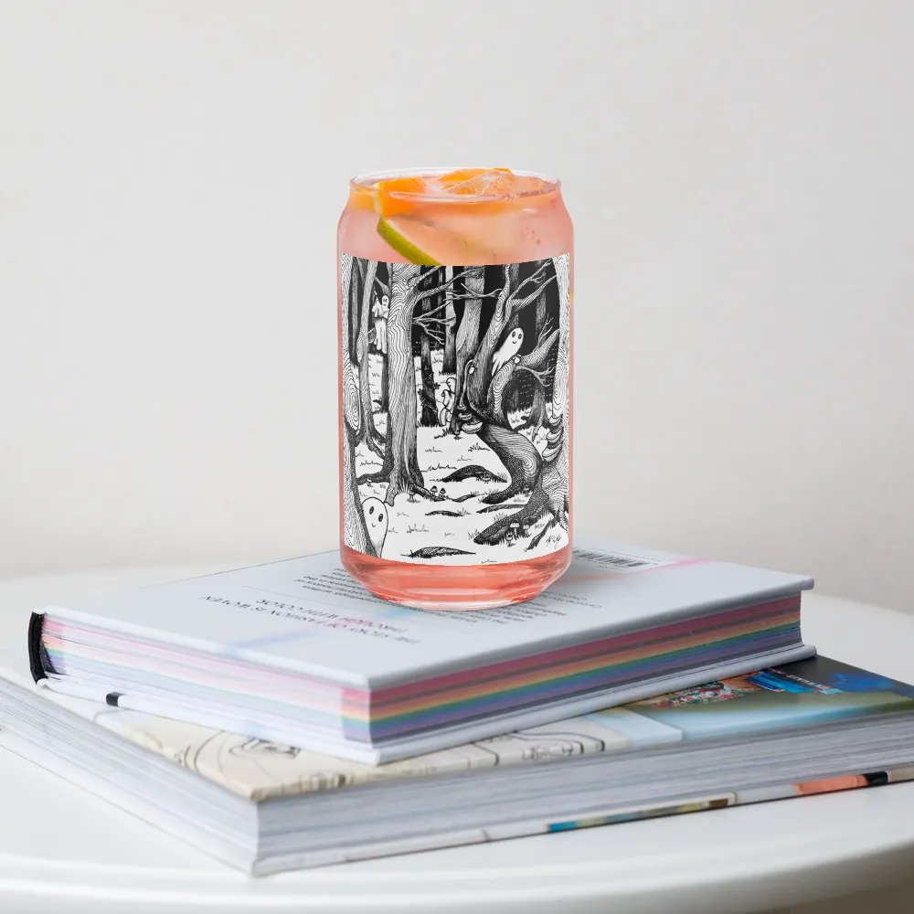 Spooky Hollow can-shaped glass product image (6)