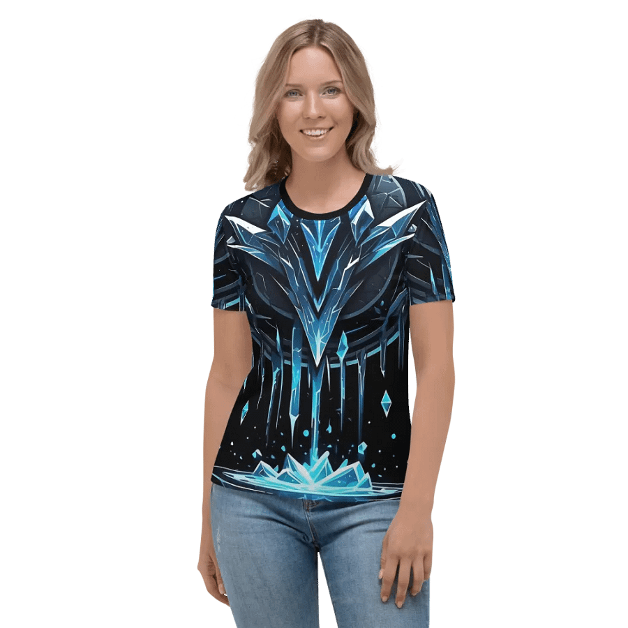 Frost Emblem Women's All-Over Print Tee product image (5)