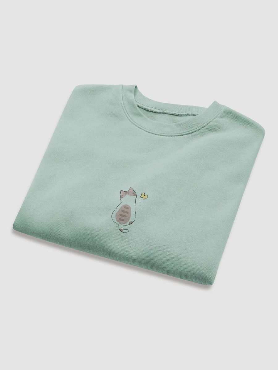 Wanderlust Cat Crop Sweatshirt product image (16)