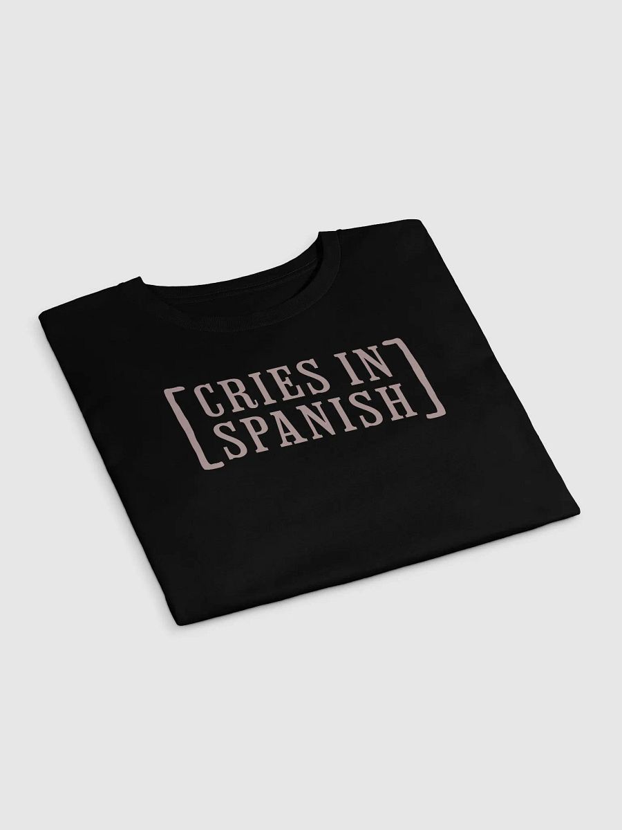 Cries in Spanish Crop Top product image (2)
