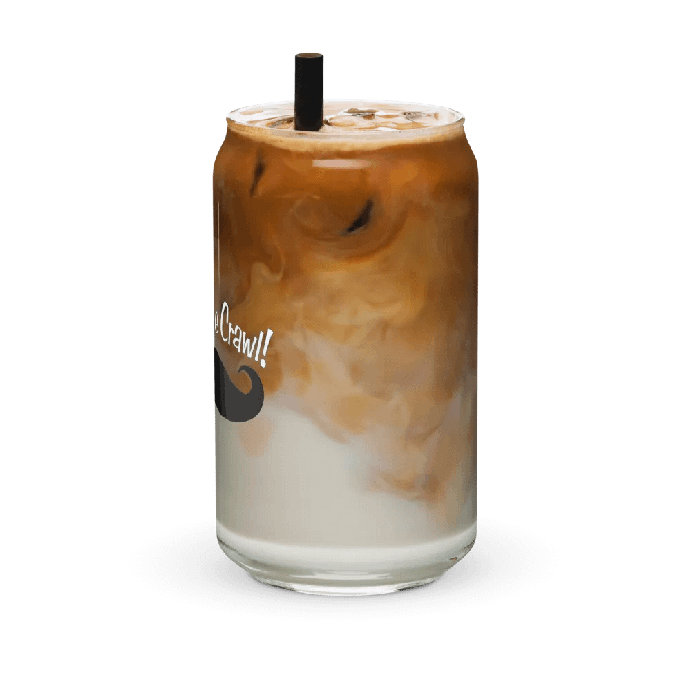 Mustache Crawl Glass product image (42)