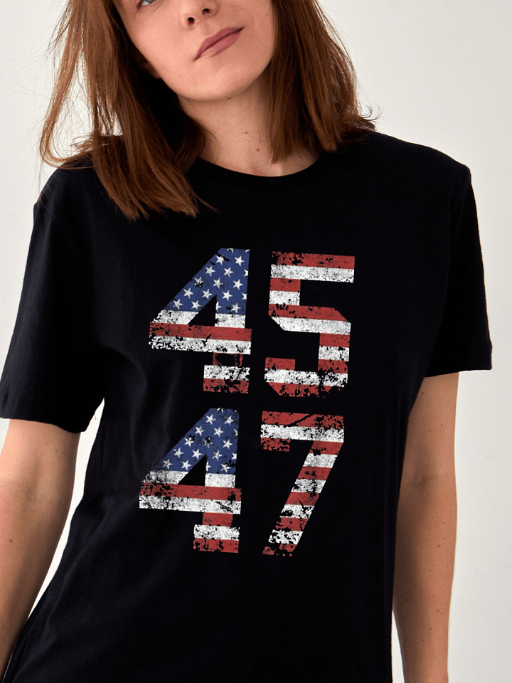 Trump 2024 Vintage 45 & 47 T-Shirt product image (1)