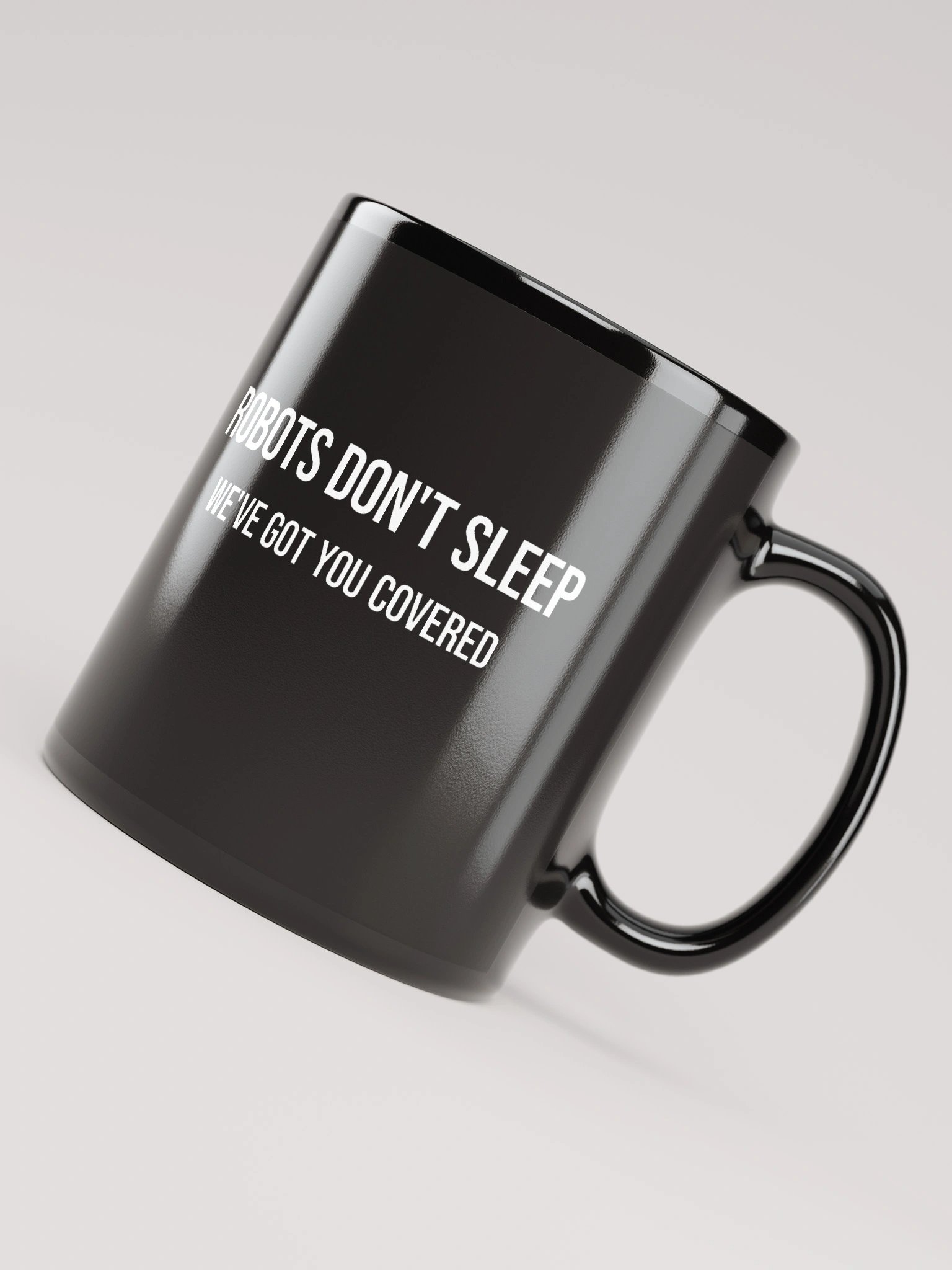 Robots Don't Sleep: Geometric Harmony Mug product image (7)